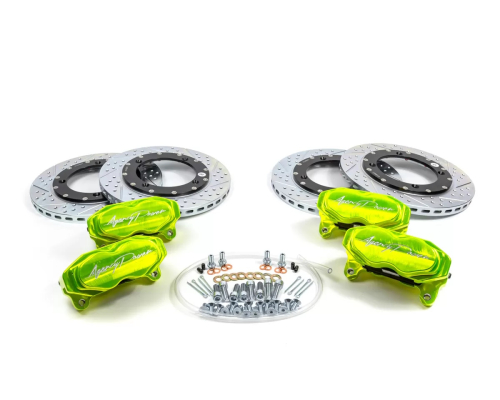 Agency Power - Agency Power Big Brake Kit - Monster Green - AP-BRP-X3-460-GRN