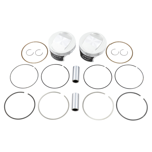 Wiseco - Wiseco Tracker Series Piston Kit (95ci.) - Standard Bore, 10.5:1 Compression - K0208PS