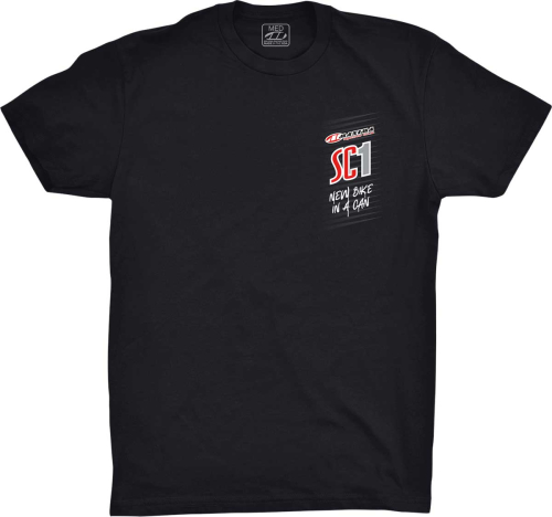 Maxima - Maxima SC1 T-Shirt - 10-10019-BLK-LR - Black - Large