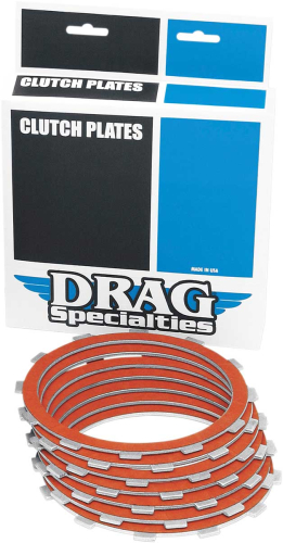 Drag Specialties - Drag Specialties Organic Friction Clutch Plate Kit - 1131-0441