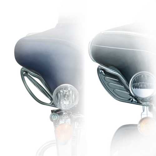 Kuryakyn - Kuryakyn Dragon Wing Variable Air Deflectors - Dark Smoke - 1108