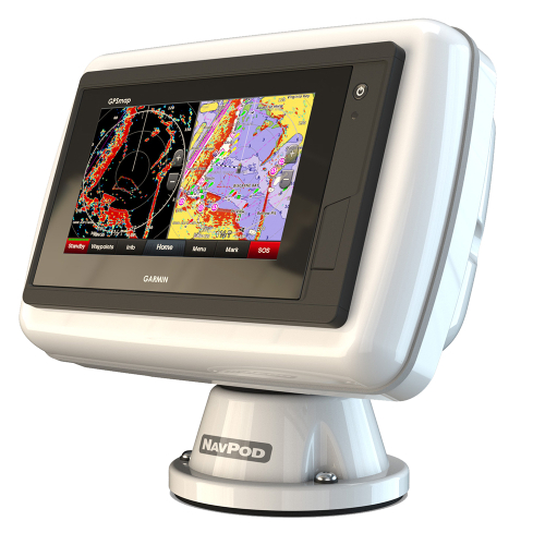 NavPod - NavPod PowerPod Pre-Cut f/Garmin 742xs, 742, 722xs &amp; 722