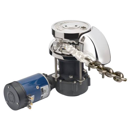 Maxwell - Maxwell RC 12-12 Vertical Windlass 1/2" Chain, 3/4" Rope, 12V