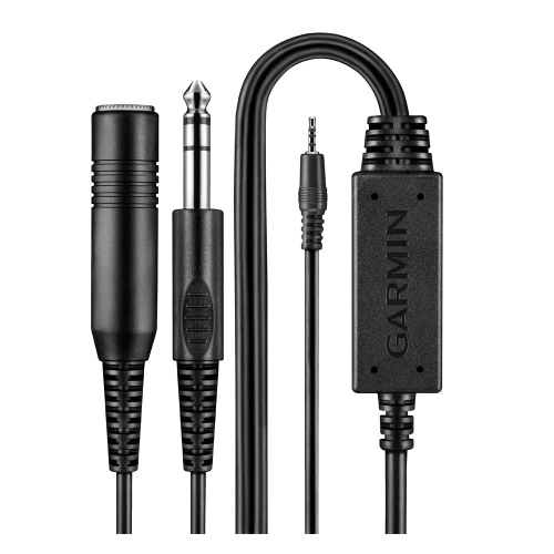 Garmin - Garmin Aviation Audio Cable f/VIRB&reg; X/XE