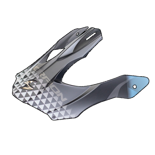 Scorpion - Scorpion Peak Visor for EXO VX-16 Prism Helmets - Phantom - 52-160-13