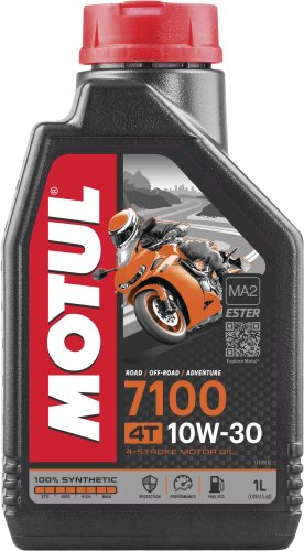 Motul - Motul 7100 4T Synthetic Oil - 10W30 - 1 L. - 104089