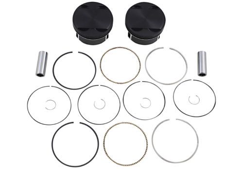 Wiseco - Wiseco Black Edition Piston Kit (121in.) - 4.135in. Bore, 11.3:1 Compression - K2806