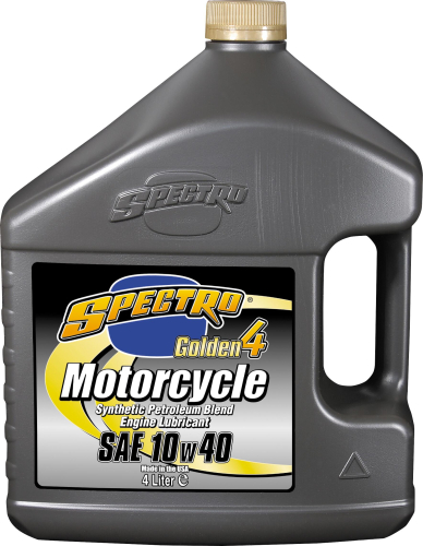 Spectro - Spectro Golden Motorcycle Semi-Syn 4T - 10W40 - 4lt. - U.SG414