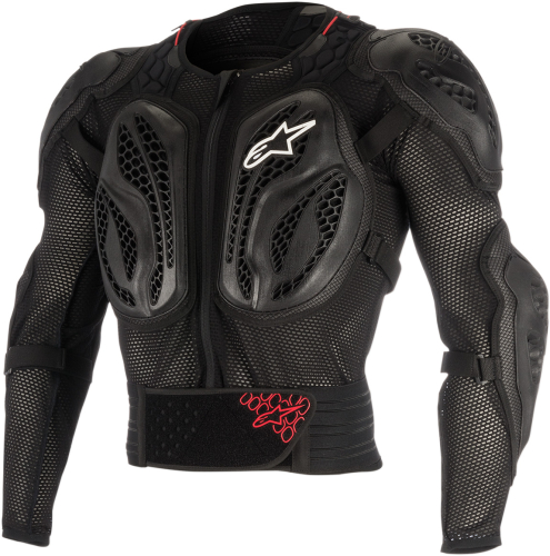 Alpinestars - Alpinestars Bionic Action Jacket - 6506818-13-2X - Black/Red - 2XL