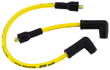 Accel - Accel Custom 8.8mm Spark Plug Wire Set - Yellow - 172075