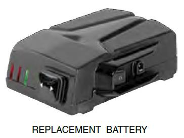 Polisport - Polisport Replacement Battery for Lokos Headlights - 8663100001