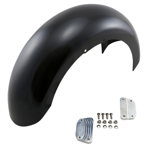 Klock Werks - Klock Werks Hugger Series Front Fenders With Mounting Blocks - Slicer - KWF-02-0511
