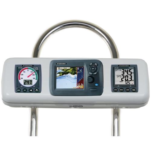 NavPod - NavPod GP2607 SystemPod Pre-Cut f/Furuno GP1670/GP1670F 5.7" & 2 Instruments f/12" Wide Guard