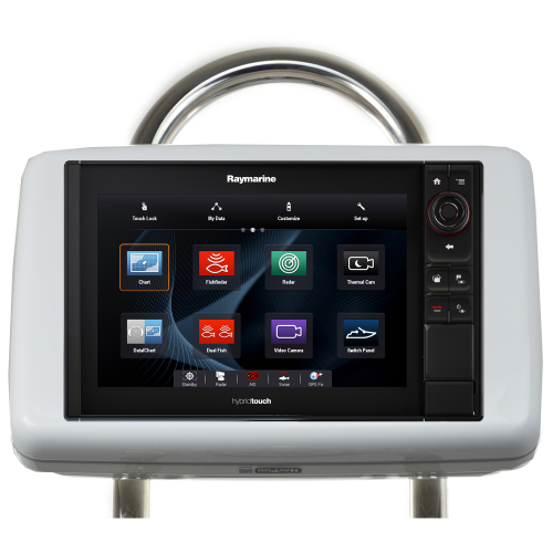 NavPod - NavPod GP1900-01 SailPod Pre-Cut f/Raymarine es97/es98 f/9.5" Wide Guard