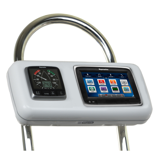 NavPod - NavPod GP2513 SystemPod Pre-Cut f/Raymarine a75/a77/a78 & 1 Instrument f/12" Wide Guard