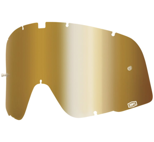 100% - 100% Replacement Lenses for Barstow Classic Goggles - True Gold - 59001-00003