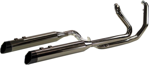 Khrome Werks - Khrome Werks 2-Into-2 Two-Step Crossover Header System - Edge Billet Tip - Eclipse - 201445