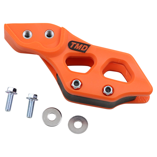 T.M. Designworks - T.M. Designworks Factory Edition Mini Bike Rear Chain Guide - Orange - RCG-KT50-OR