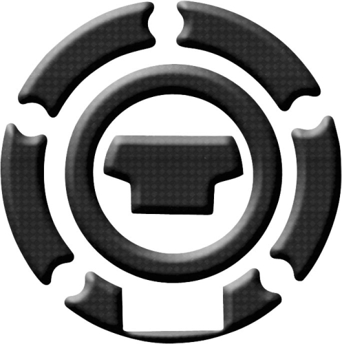 Keiti - Keiti Gas Cap Protector/Yamaha - Carbon Fiber - 5 Bolt - RY002CF