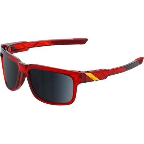 100% - 100% Type-S Sunglasses - 61032-060-61 - Red/Black Mirror Lens
