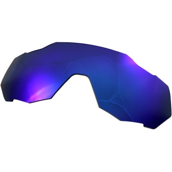 100% - 100% Replacement Lens for Speedtrap Sunglasses - 62023-002-01 - Electric Blue Mirror