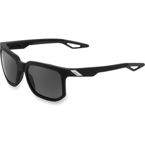 100% - 100% Centric Sunglasses - 61027-100-47 - Black/Gray Polarized Lens