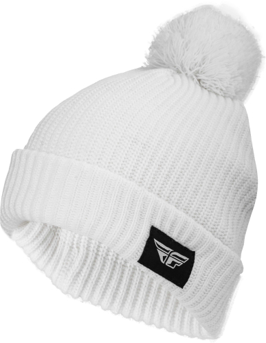 Fly Racing - Fly Racing Fly Pom Beanie - 351-0824 - White