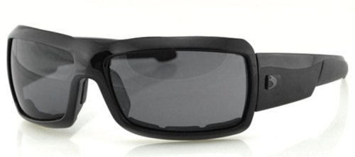 Bobster Eyewear - Bobster Eyewear Trike Sunglasses - ETRI001 - Black/Smoke Lens