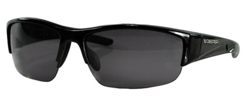 Bobster Eyewear - Bobster Eyewear Ryval Sunglasses - ERYV001AR - Shiny Black/Smoke Lens