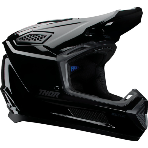 Thor - Thor Fleet Blackout Helmet - 0110-8964 - Blackout Gloss - X-Small