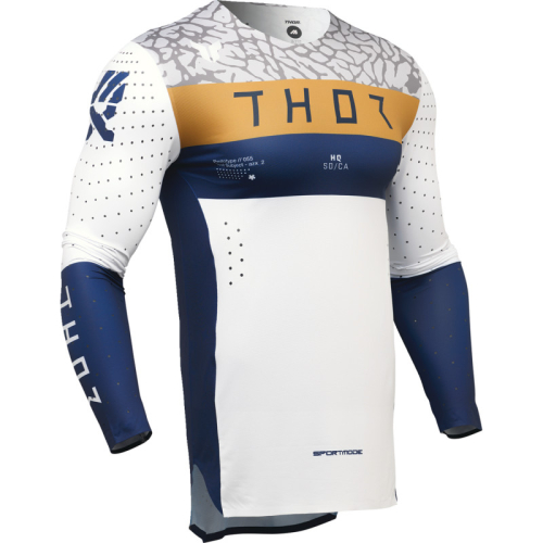 Thor - Thor Sportmode Bravo Jersey - 2910-8260 - Navy/White - Small