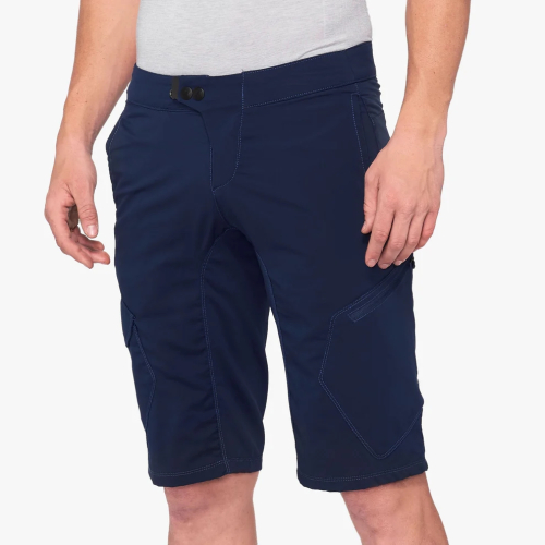 100% - 100% Ridecamp Shorts - 42401-015-34 - Navy - 34