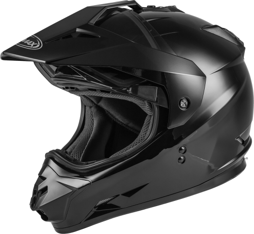 G-Max - G-Max GM-11 Solid Helmet - A11100026 - Black - Large
