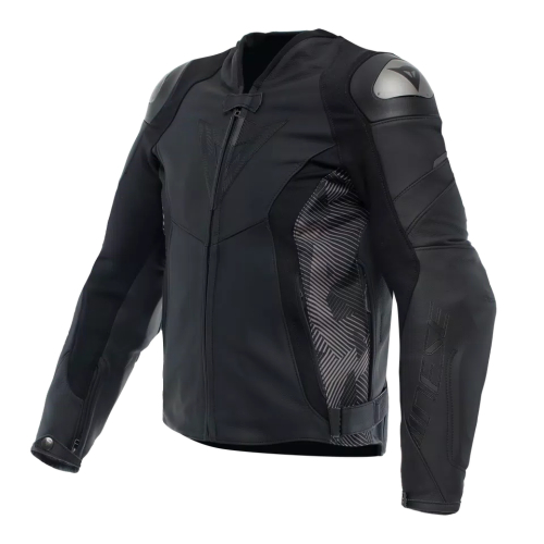 Dainese - Dainese Avro 5 Leather Jacket - 2015300001-604-58 - Black/Anthracite - 58