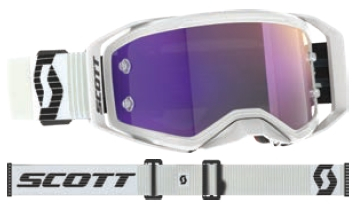 Scott USA - Scott USA Prospect 2.0 Goggles - 421471-1035281 - White/Black/Purple Chrome Lens - OSFM