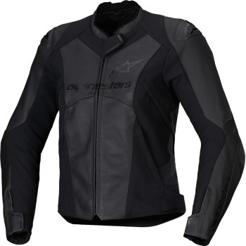 Alpinestars - Alpinestars Stella Faster V3 Womens Leather Jackets - 3113625-1100-44 - Black/Black - 44