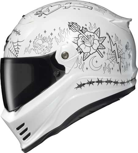 Scorpion - Scorpion Covert FX The Litas 2 Helmet - CFX-1054 - White - Medium