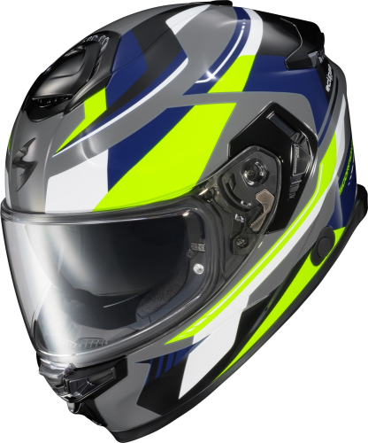 Scorpion - Scorpion Exo-Eclipse Lunar Helmet - ECL-1123 - Gray/Hi-Vis/Blue - Small