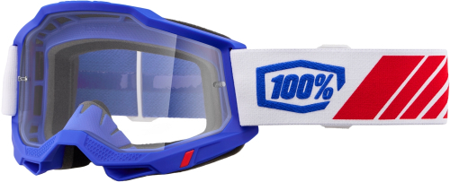 100% - 100% Accuri 2 Kolby Goggles - 50013-00050 - Kolby/Clear Lens - OSFM