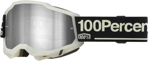 100% - 100% Accuri 2 Glow Goggles - 50014-00048 - Glow/Silver Mirror Lens - OSFM