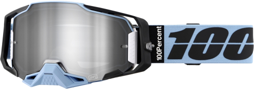 100% - 100% Armega Goggles - 50005-00041 - Petros/Silver Mirror Lens - OSFM