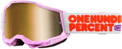 100% - 100% Accuri 2 Hundreds Goggles - 50014-00049 - Hundreds/True Gold Mirror Lens - OSFM