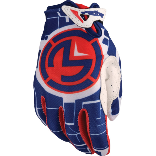 Moose Racing - Moose Racing SX1 Youth Gloves - 3332-1882 - Red/White/Blue - X-Small
