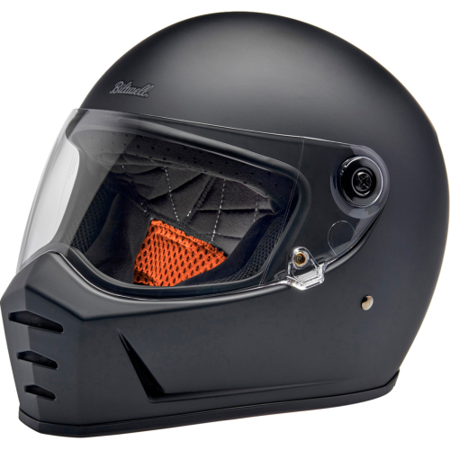 Biltwell Inc. - Biltwell Inc. Lane Splitter Solid Helmet - 1004-201-501 - Flat Black - X-Small