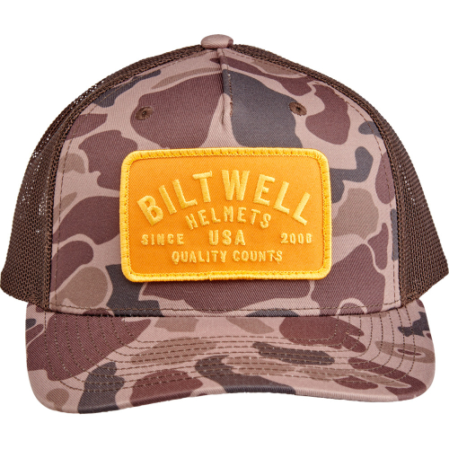 Biltwell Inc. - Biltwell Inc. Bark Snapback Hat - 8002-2041-00 - Brown Camo - OSFM