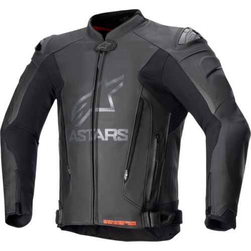 Alpinestars - Alpinestars GP Plus R V4 Leather Jacket - 3100524-1100-48 - Black/Black - 48