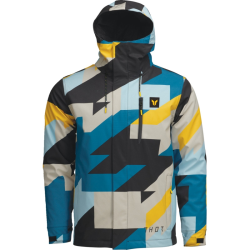 Thor - Thor Brave Heavyweight Tour Jacket - 2920-0821 - Blue/Yellow - 2XL