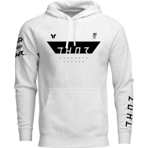 Thor - Thor Rogue Pullover Hoodie - 3050-7034 - White - Small
