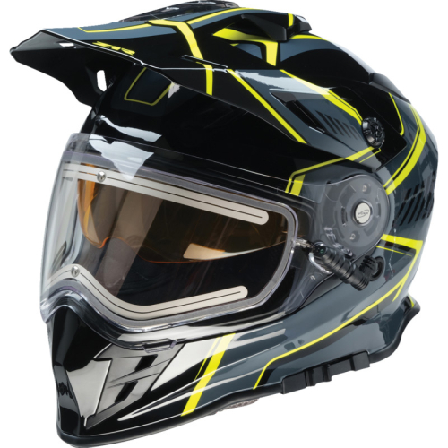 Z1R - Z1R Range Rotor Helmet - 0101-17243 - Black/Hi-Vis - Medium