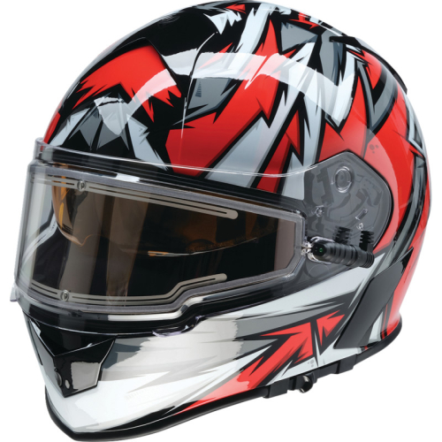 Z1R - Z1R Warrant Neuron Helmet - 0101-17217 - Red/White - X-Small